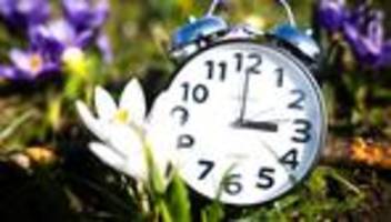 Zeitumstellung: Die Sommerzeit hat begonnen