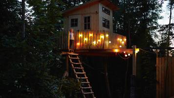 Erinnert mich an meine Kindheit: Merte (43) baut Baumhäuser im Wert von 150.000 Euro