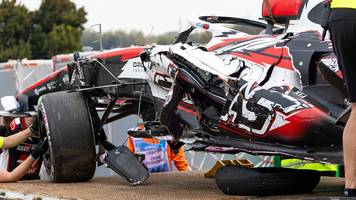 erster riesencrash erschreckt formel 1: haben gewusst, dass so etwas passiert