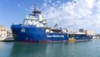 Seenotrettung: Italien setzt Rettungsschiff laut Sea-Watch für 200 Tage fest