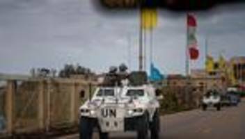 vereinte nationen: un-blauhelmsoldat durch explosion im libanon getötet