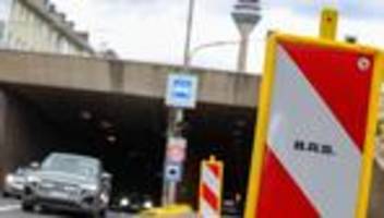 verkehr: düsseldorfer rheinufertunnel für vier wochen gesperrt