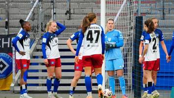 Ohne Trainerin: HSV-Frauen verlieren und verpassen Sprung im Abstiegskampf