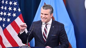 die iran-worte des us-kriegsministers sind brandgefährlich