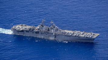 eine wenig bekannte us-kampfgruppe der marine aus san diego nimmt kurs auf den nahen osten