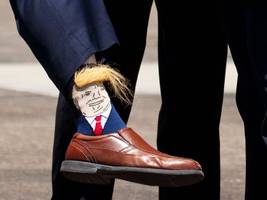 Trump-Socken für US-Gäste: Neues aus Strumpfhausen