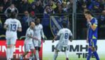 Fußball: Italiens Triple-Scheitern perfekt - WM-Aus in Bosnien