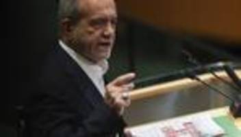 USA und Iran: Iranischer Präsident Peseschkian fordert Garantien für Kriegsende