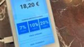 Umfrage zu digitalem Bezahlen: Trinkgeldvorgaben per Terminal stoßen auf wenig Begeisterung