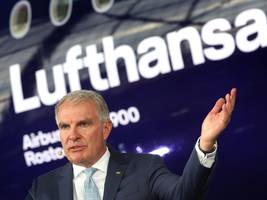 luftfahrt: lufthansa könnte 40 flugzeuge vorrübergehend am boden lassen