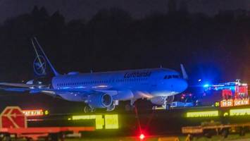 flugbetrieb am airport hamburg zeitweise unterbrochen – wegen lufthansa-maschine