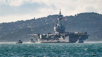 schwarzes meer: großes luftmanöver mit französischer trägermacht