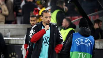 leroy sané muss eines lernen: er kann die pfiffe selbst steuern