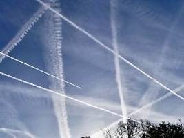 Unterschätzen Klimawirkung: Treibstoff wohl entscheidend für Bildung von Kondensstreifen