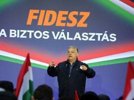 Wahlkampf in Ungarn: Orbans Partei Fidesz fällt in Umfrage weiter zurück