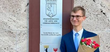 Jura-Staatsexamen: Ron Straßburg erhält 18 Punkte von Erstkorrektor