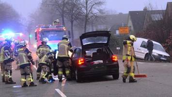 Unfall auf K80: Vorfahrt missachtet – 24-Jähriger verletzt