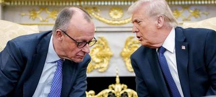 auf distanz zu trump: merz geht erheblich ins risiko