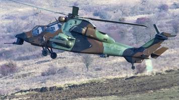 mit 30-millimeter-kanone: frankreich schickt vier „tiger“-kampfhubschrauber in den golf