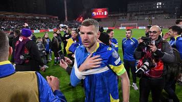 Edin Dzeko verletzt: Schlingen-Foto macht jedem Schalke-Fans große Angst