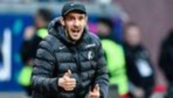 SC Freiburg versus FC Bayern: Vor Highlight-Wochen: Freiburgs Schuster spürt das Kribbeln