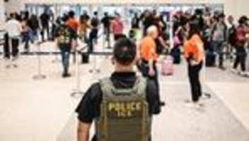 USA: Donald Trump will Heimatschutz-Personal trotz Shutdown weiter bezahlen