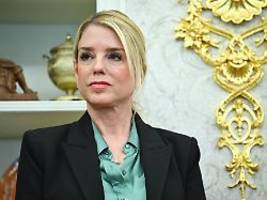 auch gabbard vor dem aus?: trump entlässt justizministerin pam bondi