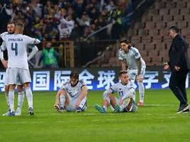 Hiobsbotschaft nach WM-Debakel: UEFA droht Italien mit Entzug der Fußball-EM 2032