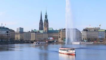 doch nur wasser!? hamburger alsterfontäne läutet den frühling ein