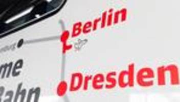 Ausbaustrecke Berlin-Dresden: Späterer Ausbau der Strecke Berlin-Dresden - Kritik an Bahn