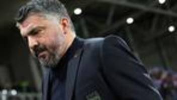 Fußball: Italiens Nationaltrainer Gattuso wirft nach WM-Aus hin