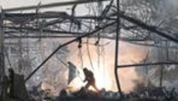 Krieg gegen die Ukraine: Russland führt offenbar umfassenden Luftangriff aus