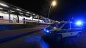 deutsche bahn: mann droht in ice in nordrhein-westfalen mit anschlag