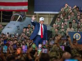 künftig 1,5 billionen us-dollar: trump will militärbudget drastisch aufstocken