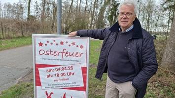 „unsinn“ gefährdet viele osterfeuer: feuerwehr muss bratwurst versteuern