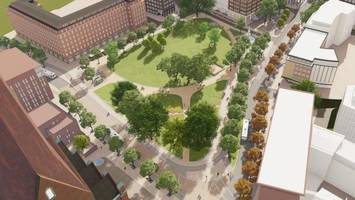 Mehr Grün, weniger Platz für Autos: Fläche in der Innenstadt wird umgestaltet