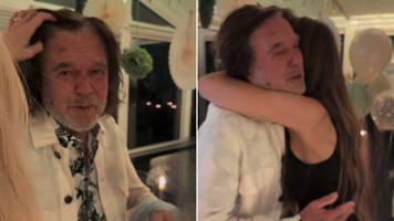 jürgen drews feiert einen tränenreichen geburtstag: mich berührt so etwas