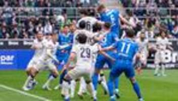 Fußball-Bundesliga: Gladbach lässt gegen sieglose Heidenheimer Punkte liegen