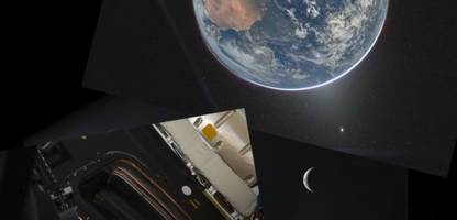 artemis 2: astronauten liefern spektakuläre bilder von der mondreise