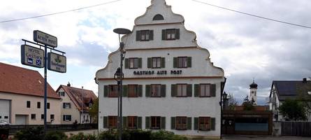 Gasthof mit bewegter Geschichte: Die „Alte Post“ in Meitingen wird verkauft
