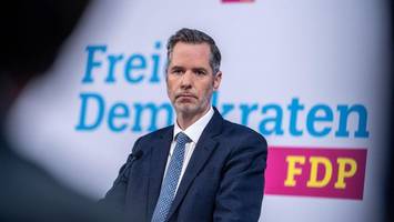 FDP-Chef Christian Dürr kandidiert nicht mehr für Parteivorsitz