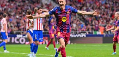 robert lewandowski »schultert« fc barcelona in richtung meisterschaft – real madrid patzt