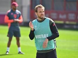 abschlusstraining vor real-duell: kollektives aufatmen beim fc bayern: kane kann wohl spielen