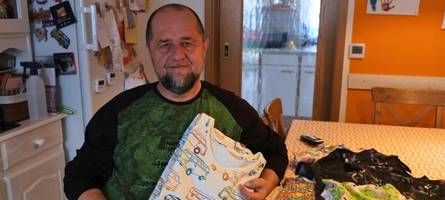 Selten bei einem Mann: Dirk Kasseckert entdeckt Nähen als Hobby