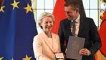 EU-Kommissionspräsidentin: Von der Leyen erhält Niedersachsens höchste Auszeichnung
