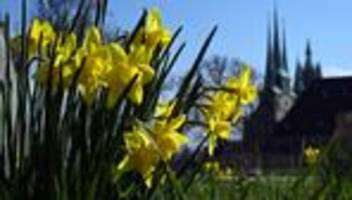 wetter: sonnig und mild in thüringen