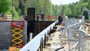 Wieder befahrbar: Umbauarbeiten an Schleuse bei Fürstenberg abgeschlossen