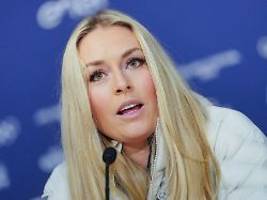 bei olympia fast bein verloren: nach horrorsturz: lindsey vonn spricht über comebackpläne