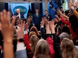 dramatische eskalation möglich: trump: Über kriegsverbrechen mache ich mir keine sorgen