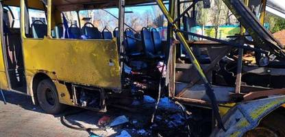 Ukraine: Mindestens drei Tote nach russischem Drohnenangriff auf Bus in Nikopol